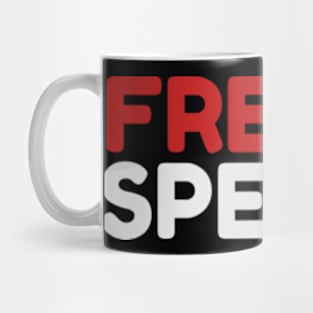 FREE SPEECH  canada Mug